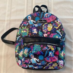 Rick and morty mini backpack